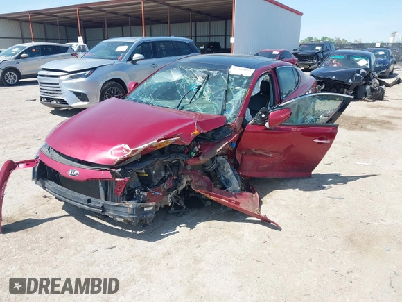 2014 Kia Optima SXL Turbo with VIN 5XXGR4A67EG323563, listed as a IAAI auction lot 41906029 with Not provided miles and . Bid and sale history available at DreamBid. Image 16.