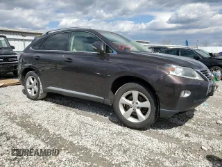 2013 Lexus RX 350 with VIN 2T2BK1BA8DC160309, listed as a Copart auction lot 50585295 with Not Provided miles and Salvage Title. Bid and sale history available at carsss.com. Image 4.