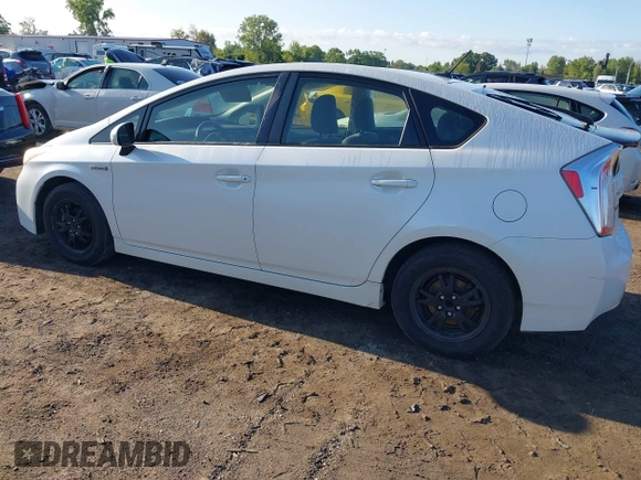 2012 Toyota Prius One with VIN JTDKN3DU3C5458342, listed as a IAAI auction lot 40115085 with 229,373 mi miles and . Bid and sale history available at carsss.com. Image 3.