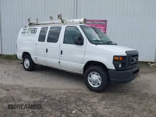 2008 Ford Econoline Cargo Commercial with VIN 1FTNE24L68DA78830, listed as a IAAI auction lot 42760918 with 339,199 mi miles and . Bid and sale history available at DreamBid. Image 1.