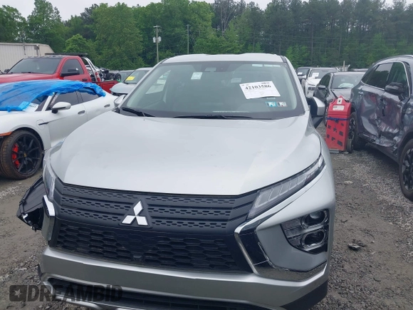 2024 Mitsubishi Eclipse Cross SE with VIN JA4ATWAA2RZ043201, listed as a IAAI auction lot 42103586 with 24,968 mi miles and . Bid and sale history available at DreamBid. Image 11.