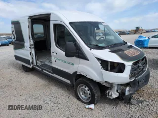 2019 Ford Transit with VIN 1FTYR2CM0KKB54055, listed as a Copart auction lot 60901775 with 136,166 mi miles and Clean title. Bid and sale history available at DreamBid. Image 4.