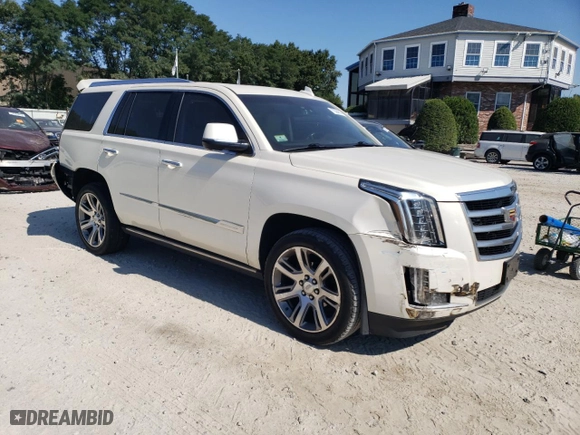 2015 Cadillac Escalade Premium with VIN 1GYS4NKJ2FR696908, listed as a Copart auction lot 70384014 with 142,531 mi miles and Salvage Title. Bid and sale history available at carsss.com. Image 4.