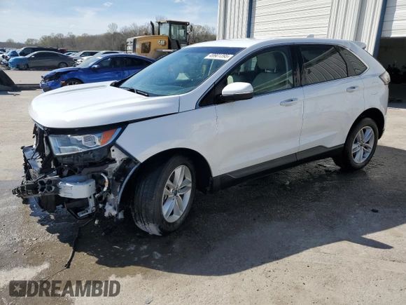 2018 Ford Edge SEL with VIN 2FMPK3J88JBC16740, listed as a Copart auction lot 49901395 with 118,259 mi miles and Salvage Title. Bid and sale history available at carsss.com. Image 1.