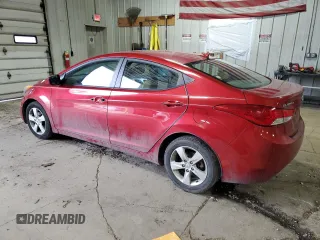 2013 Hyundai Elantra GLS z VIN KMHDH4AE0DU864391, wystawiony jako Copart lot #46890505 z przebiegiem 87 186 mil mil oraz Czysty tytuł • Clean title. Historia ofert i sprzedaży dostępna na DreamBid. Obrazek 2.