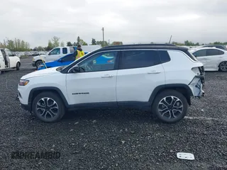 2022 Jeep Compass Limited with VIN 3C4NJDCB3NT203580, listed as a IAAI auction lot 42011823 with 34,844 mi miles and . Bid and sale history available at DreamBid. Image 15.