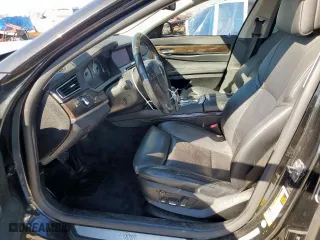 2011 BMW 7 Series 740Li with VIN WBAKB4C53BC574818, listed as a Copart auction lot 46913705 with 105,665 mi miles and Clean Title. Bid and sale history available at carsss.com. Image 7.