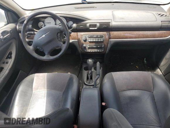 2005 Chrysler Sebring z VIN 1C3EL66R35N707954, wystawiony jako Copart lot #58872565 z przebiegiem 72 198 mil mil oraz Czysty tytuł • Clean title. Historia ofert i sprzedaży dostępna na DreamBid. Obrazek 8.