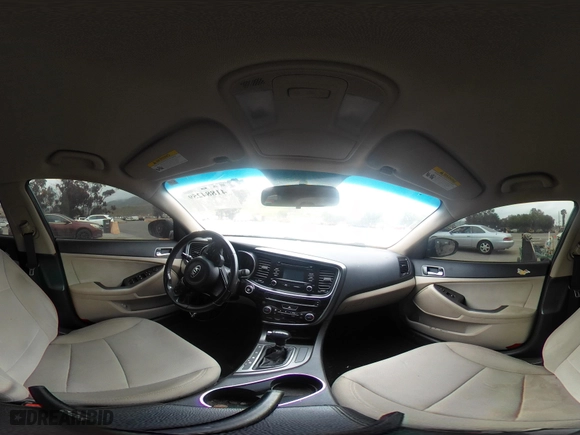 2014 Kia Optima Hybrid LX with VIN KNAGM4AD4E5066067, listed as a IAAI auction lot 41884259 with 131,077 mi miles. Bid and sale history available at carsss.com. Image 18.
