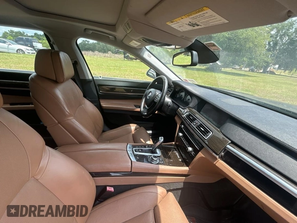 2012 BMW 7 Series 750Li xDrive with VIN WBAKC8C59CC437999, listed as a Copart auction lot 56391955 with 145,420 mi miles and Clean title. Bid and sale history available at DreamBid. Image 5.
