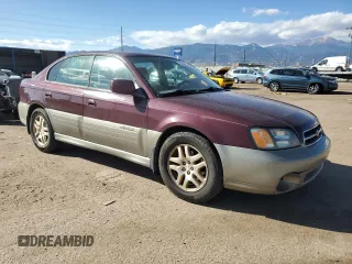 2001 Subaru Legacy Outback Limited with VIN 4S3BE686X17209647, listed as a Copart auction lot 78462664 with 204,238 mi miles and Clean title. Bid and sale history available at DreamBid. Image 4.