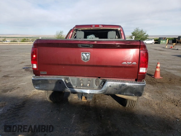 2016 Ram 2500 Tradesman with VIN 3C6UR5CL6GG191866, listed as a Copart auction lot 52820855 with 139,976 mi miles and Salvage title. Bid and sale history available at DreamBid. Image 6.