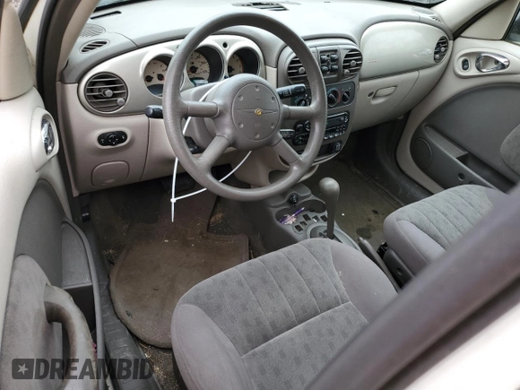 2002 Chrysler PT Cruiser Touring with VIN 3C4FY58B22T365095, listed as a Copart auction lot 48471995 with 136,466 mi miles and Salvage Title. Bid and sale history available at DreamBid. Image 8.