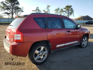 2007 Jeep Compass Limited with VIN 1J8FF57W27D199368, listed as a Copart auction lot 46854235 with 170,540 mi miles and Clean Title. Bid and sale history available at carsss.com. Image 3.
