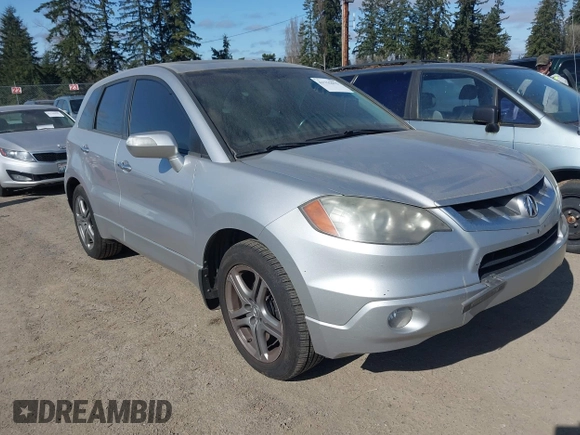 2007 Acura RDX Tech Pkg with VIN 5J8TB18587A003697, listed as a IAAI auction lot 41755675 with 235,107 mi miles. Bid and sale history available at carsss.com. Image 1.