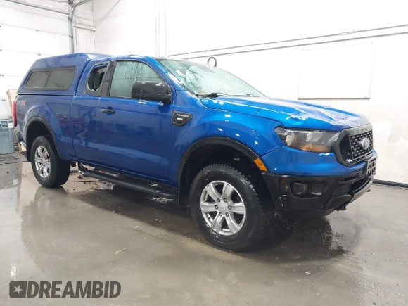 2019 Ford Ranger XL with VIN 1FTER1FH0KLB16881, listed as a IAAI auction lot 41796486 with 55,566 mi miles and . Bid and sale history available at DreamBid. Image 1.