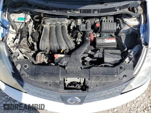 2008 Nissan Versa 1.8 S with VIN 3N1BC11E28L361053, listed as a Copart auction lot 78937554 with 209,941 mi miles and Clean Title. Bid and sale history available at carsss.com. Image 11.
