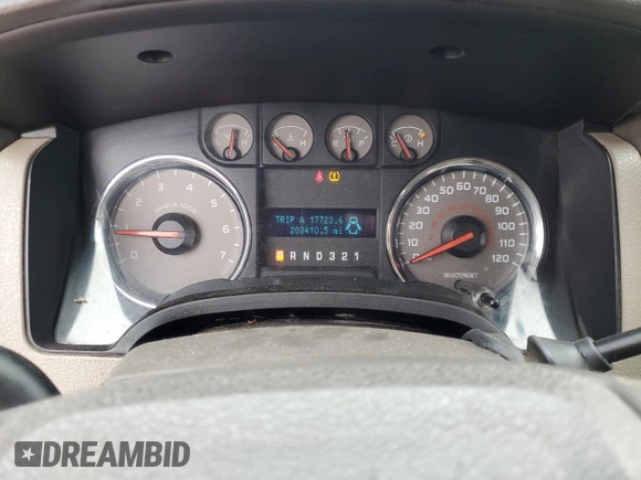 2010 Ford F-150 XL with VIN 1FTFW1CVXAFC29578, listed as a Copart auction lot 50214125 with 203,410 mi miles and Salvage Title. Bid and sale history available at carsss.com. Image 9.