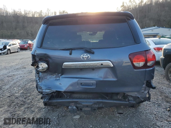 2019 Toyota Sequoia Platinum with VIN 5TDDY5G14KS171243, listed as a Copart auction lot 86040924 with 58,947 mi miles and Salvage Title. Bid and sale history available at carsss.com. Image 6.