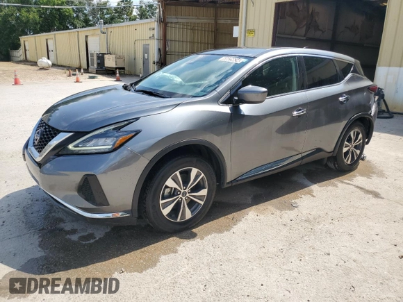 2023 Nissan Murano S with VIN 5N1AZ2AS7PC114250, listed as a Copart auction lot 60825624 with 41,232 mi miles and Clean title. Bid and sale history available at DreamBid. Image 1.