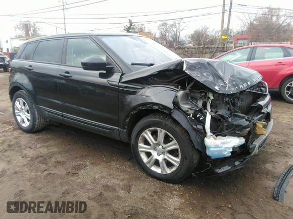 2017 Land Rover Range Rover Evoque SE with VIN SALVP2BG4HH192763, listed as a IAAI auction lot 41727519 with 65,814 mi miles. Bid and sale history available at carsss.com. Image 1.