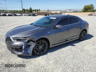 2022 Acura ILX Premium with VIN 19UDE2F89NA005874, listed as a Copart auction lot 63917435 with 27,882 mi miles and Salvage title. Bid and sale history available at DreamBid. Image 1.