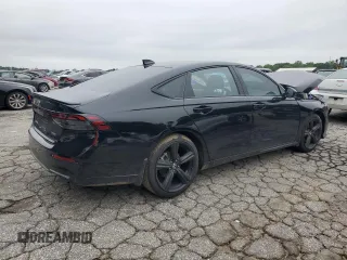 2023 Honda Accord Sport-L with VIN 1HGCY2F72PA069719, listed as a Copart auction lot 58289145 with Not provided miles and Salvage title. Bid and sale history available at DreamBid. Image 3.