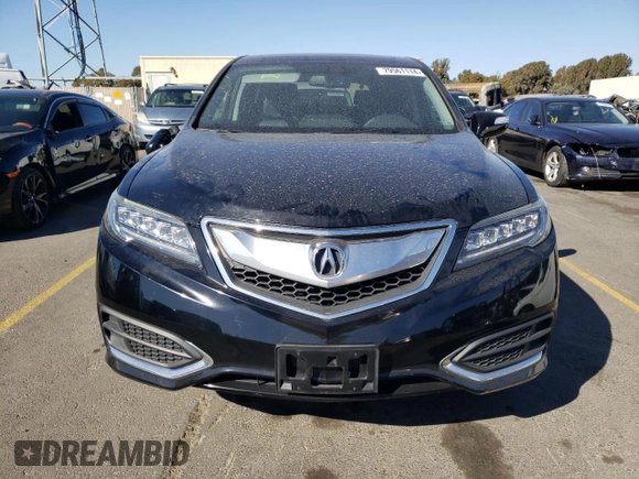 2018 Acura RDX Technology with VIN 5J8TB3H52JL015187, listed as a Copart auction lot 79561114 with 43,579 mi miles and Salvage Title. Bid and sale history available at DreamBid. Image 5.