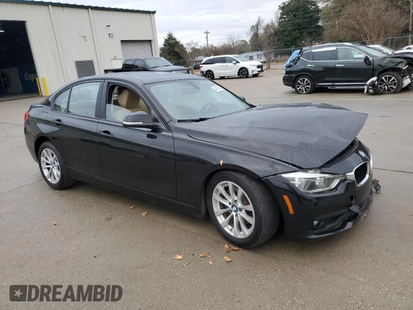 2018 BMW 3 Series 320i with VIN WBA8E1G51JNU90901, listed as a Copart auction lot 84017694 with Not Provided miles and Salvage Title. Bid and sale history available at carsss.com. Image 4.