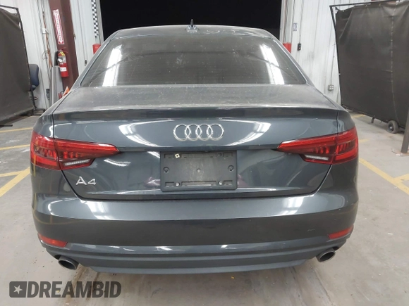 2017 Audi A4 Premium with VIN WAUGNAF43HA040334, listed as a IAAI auction lot 41947631 with 102,544 mi miles. Bid and sale history available at carsss.com. Image 16.