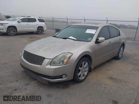 2005 Nissan Maxima 3.5 SL with VIN 1N4BA41E65C859869, listed as a IAAI auction lot 41528302 with 120,321 mi miles. Bid and sale history available at carsss.com. Image 2.
