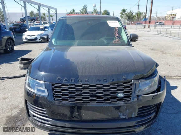 2019 Land Rover Range Rover HSE with VIN SALGS2SV8KA547178, listed as a IAAI auction lot 41544820 with 50,257 mi miles. Bid and sale history available at carsss.com. Image 12.