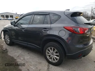 2015 Mazda CX-5 Touring with VIN JM3KE4CY2F0449733, listed as a Copart auction lot 81720843 with 123,967 mi miles and Salvage Title. Bid and sale history available at carsss.com. Image 2.