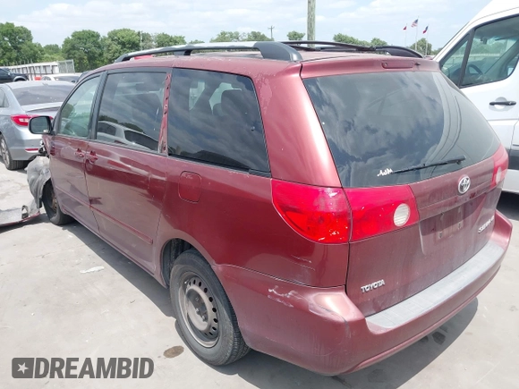 2009 Toyota Sienna CE with VIN 5TDZK23C29S246156, listed as a IAAI auction lot 42046707 with 169,890 mi miles and . Bid and sale history available at DreamBid. Image 3.