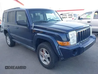 2006 Jeep Commander with VIN 1J8HG48K06C263374, listed as a IAAI auction lot 42164372 with 186,593 mi miles and . Bid and sale history available at DreamBid. Image 1.