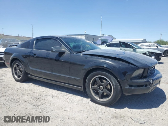 2006 Ford Mustang Standard with VIN 1ZVFT80N965249143, listed as a Copart auction lot 61683715 with 140,378 mi miles and Salvage title. Bid and sale history available at DreamBid. Image 4.