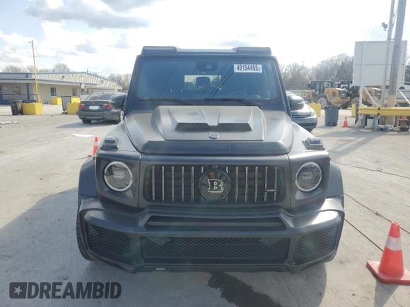 2020 Mercedes-Benz G 63 AMG with VIN W1NYC7HJ1LX342724, listed as a Copart auction lot 49154495 with 8,141 mi miles and Salvage title. Bid and sale history available at DreamBid. Image 5.