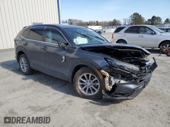 2023 Honda CR-V EX-L with VIN 2HKRS4H71PH423094, listed as a Copart auction lot 48730025 with 0 mi miles and Salvage Title. Bid and sale history available at carsss.com. Image 4.