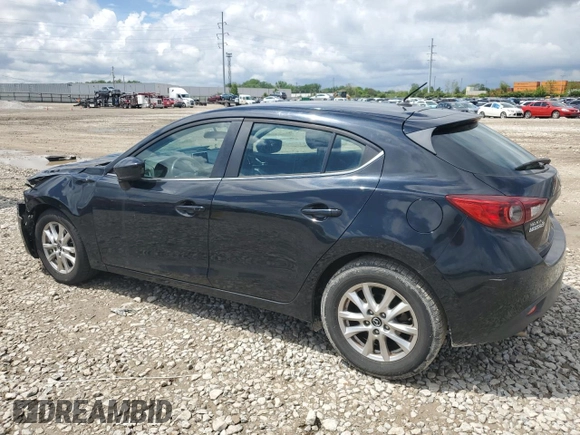 2015 Mazda 3 i Touring with VIN 3MZBM1L76FM208057, listed as a Copart auction lot 56818335 with 112,457 mi miles and Salvage title. Bid and sale history available at DreamBid. Image 2.
