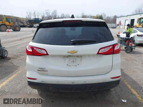 2018 Chevrolet Equinox LS with VIN 2GNAXHEVXJ6127471, listed as a IAAI auction lot 41908117 with 55,695 mi miles and . Bid and sale history available at DreamBid. Image 15.