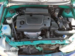 2002 Kia Rio with VIN KNADC123X26125297, listed as a Copart auction lot 74368764 with 72,025 mi miles and Salvage Title. Bid and sale history available at carsss.com. Image 12.