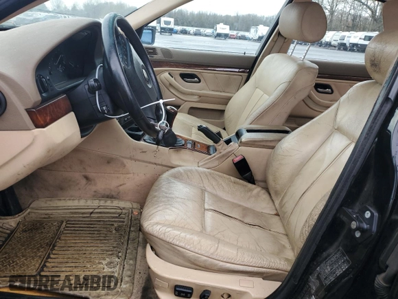 2003 BMW 5 Series 525i with VIN WBADT33443GF43999, listed as a Copart auction lot 48878805 with 158,699 mi miles and Salvage Title. Bid and sale history available at carsss.com. Image 7.