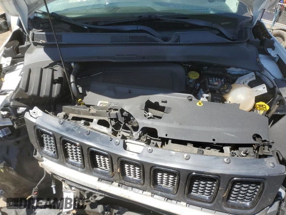 2021 Jeep Compass Latitude with VIN 3C4NJCBB5MT555862, listed as a Copart auction lot 56327265 with 74,842 mi miles and Salvage title. Bid and sale history available at DreamBid. Image 12.