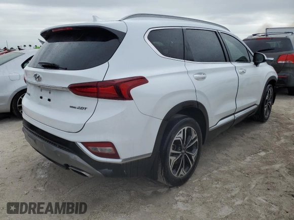 2019 Hyundai Santa Fe Limited z VIN 5NMS5CAA6KH024177, wystawiony jako Copart lot #75349144 z przebiegiem 67 804 mil mil oraz Nie do naprawy • Non repairable. Historia ofert i sprzedaży dostępna na DreamBid. Obrazek 3.