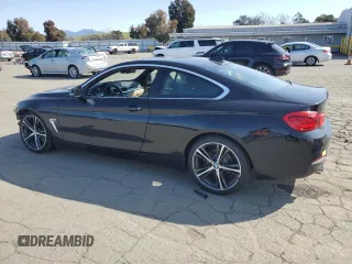 2018 BMW 4 Series 430i with VIN WBA4W3C57JAE64861, listed as a Copart auction lot 49739115 with 115,188 mi miles and Salvage Title. Bid and sale history available at DreamBid. Image 2.