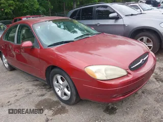 2000 Ford Taurus SES with VIN 1FAFP55U9YA136718, listed as a IAAI auction lot 42119103 with 158,166 mi miles and . Bid and sale history available at DreamBid. Image 1.