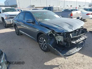 2024 Volkswagen Jetta S with VIN 3VW5M7BU0RM095394, listed as a IAAI auction lot 41819825 with 3,049 mi miles and . Bid and sale history available at DreamBid. Image 1.