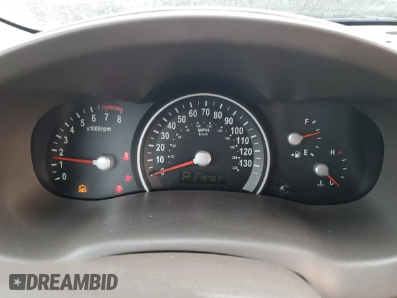 2011 Kia Sedona EX with VIN KNDMH4C74B6374931, listed as a Copart auction lot 46694665 with 219,763 mi miles and Salvage Title. Bid and sale history available at carsss.com. Image 9.