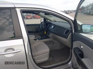 2016 Kia Sedona LX with VIN KNDMB5C13G6179817, listed as a IAAI auction lot 41908690 with 190,357 mi miles. Bid and sale history available at carsss.com. Image 5.