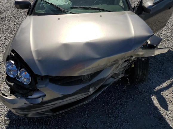 2002 Acura RSX Manual with VIN JH4DC53812C039395, listed as a Copart auction lot 75213704 with 151,150 mi miles and Salvage Title. Bid and sale history available at carsss.com. Image 12.